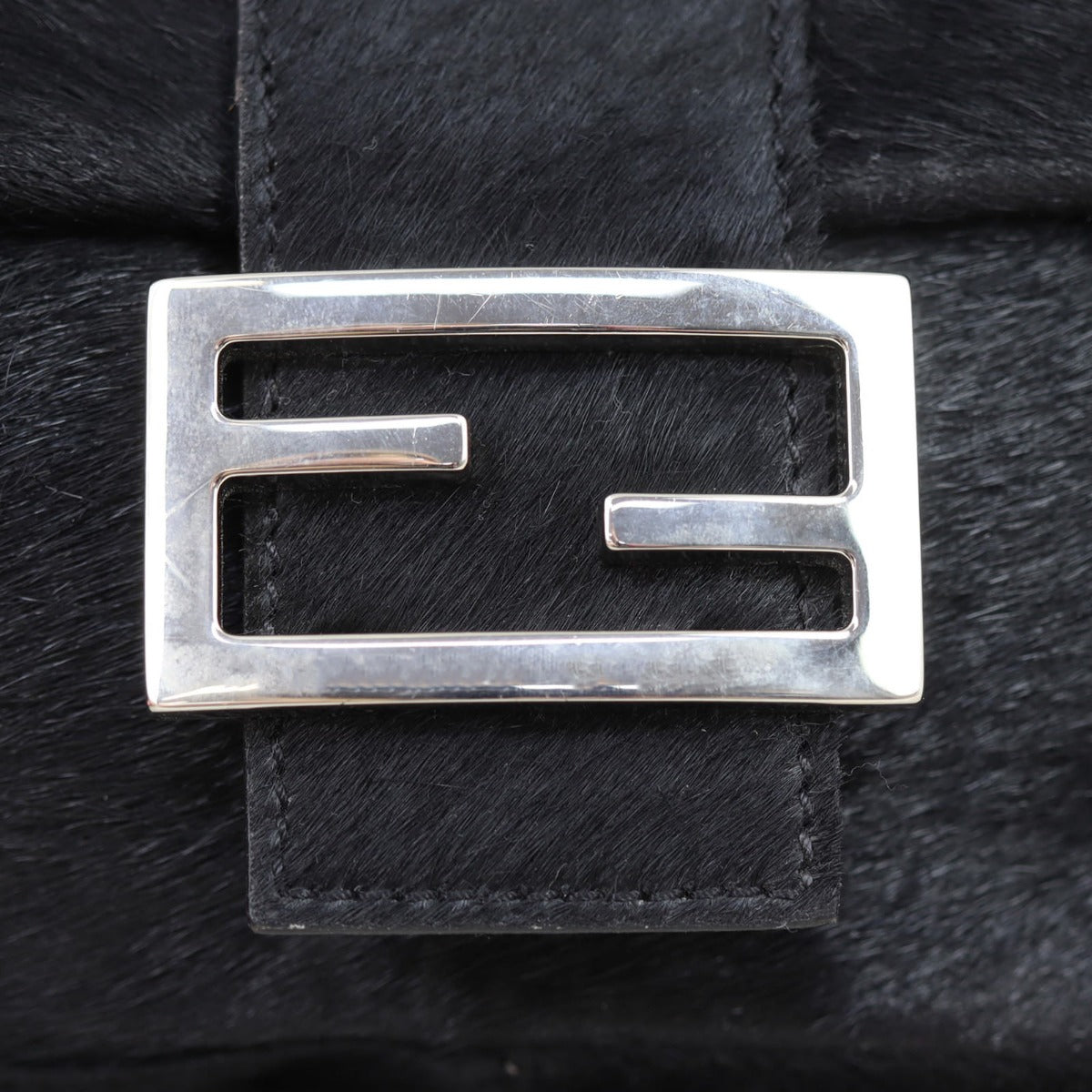Fendi Ponyhair Baguette Bag