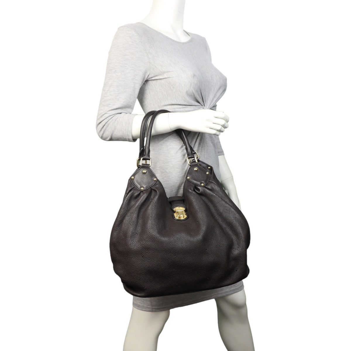 Louis Vuitton Mahina L Perforated Monogram