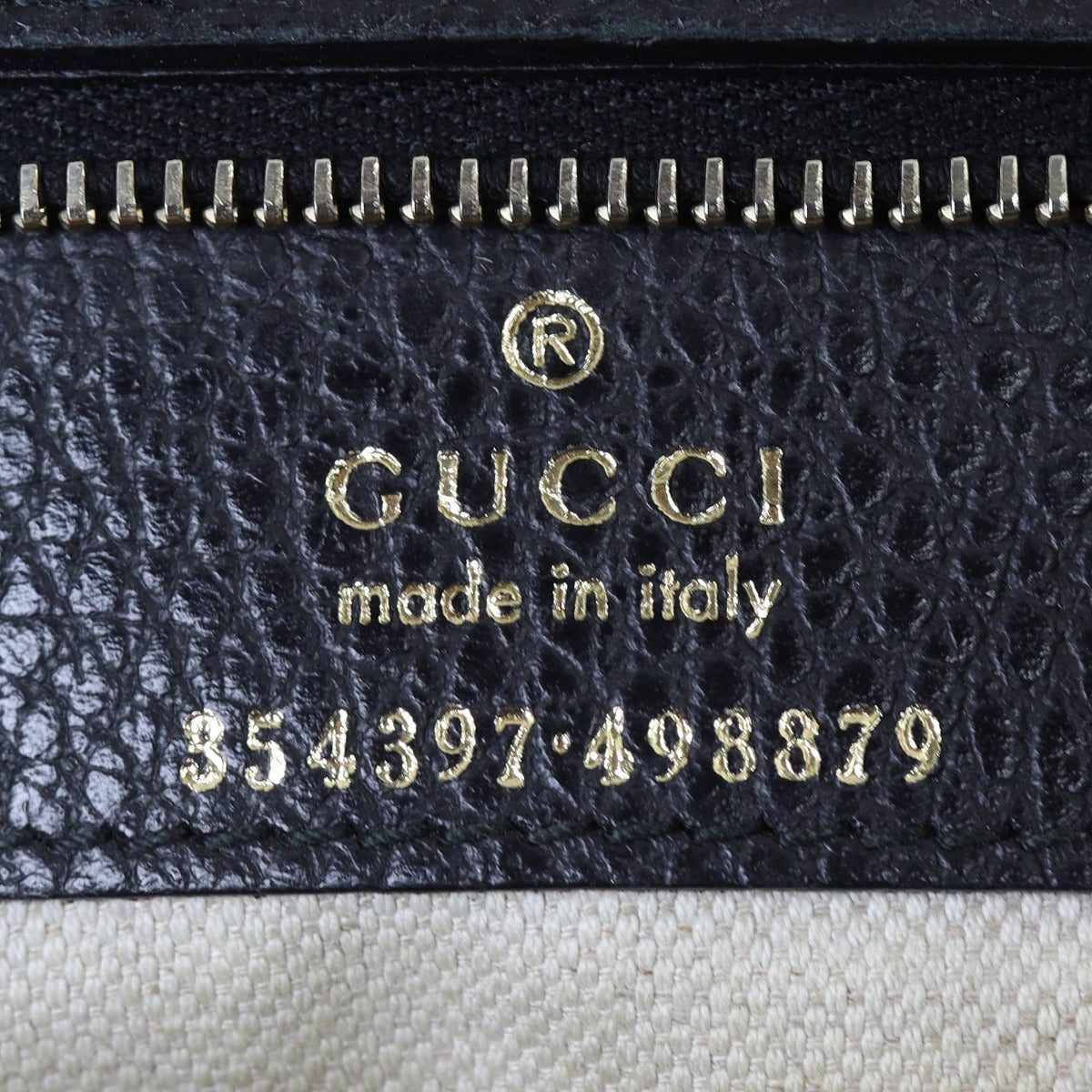 Gucci Swing Leather Tote Medium