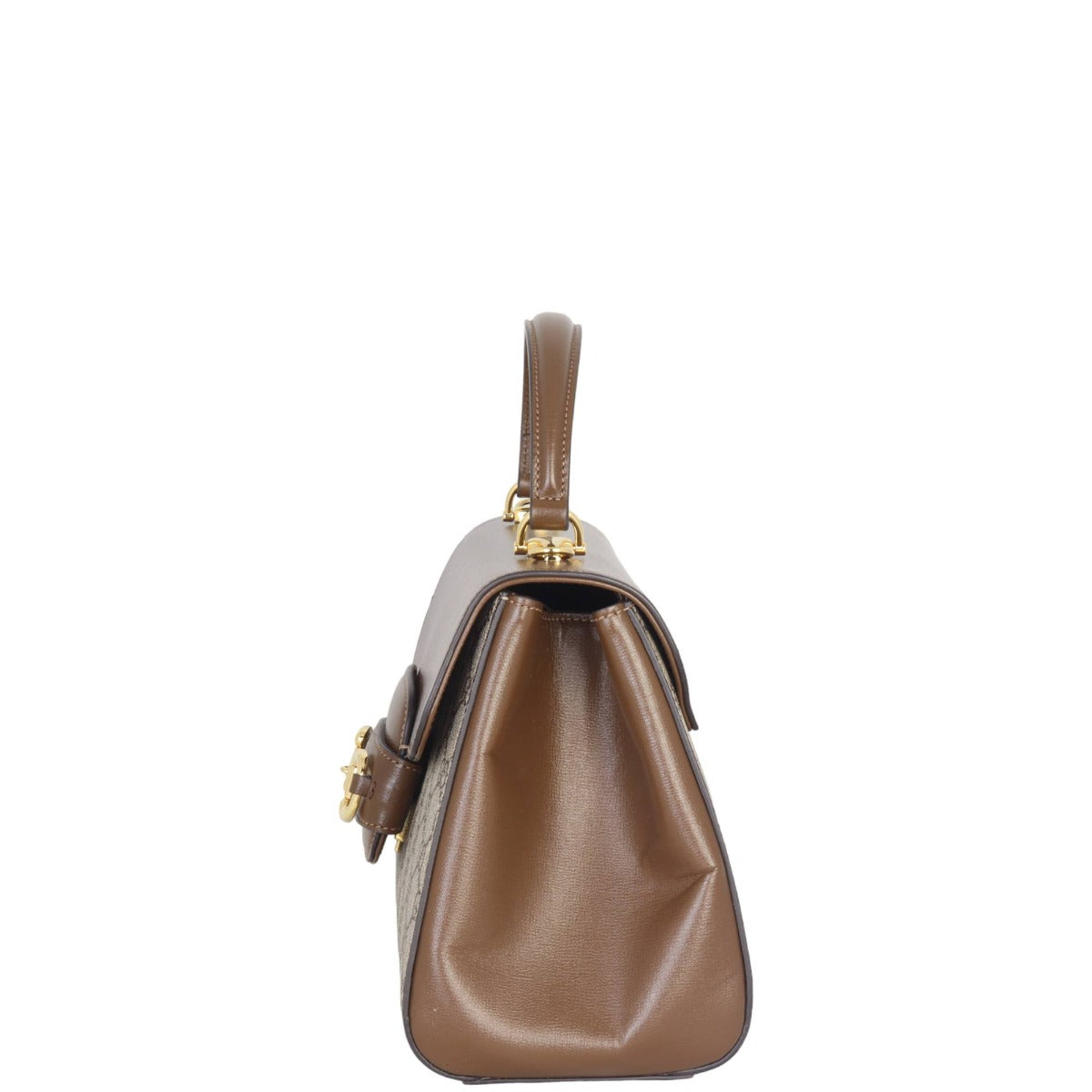 Gucci GG Supreme Horsebit 1955 Medium Top Handle Bag