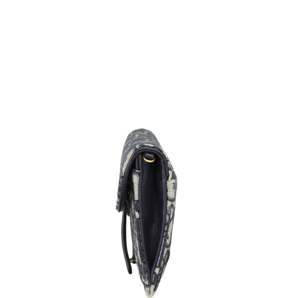 Dior Saddle Wallet on Chain Oblique