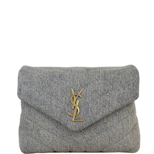 Saint Laurent Toy Loulou Denim