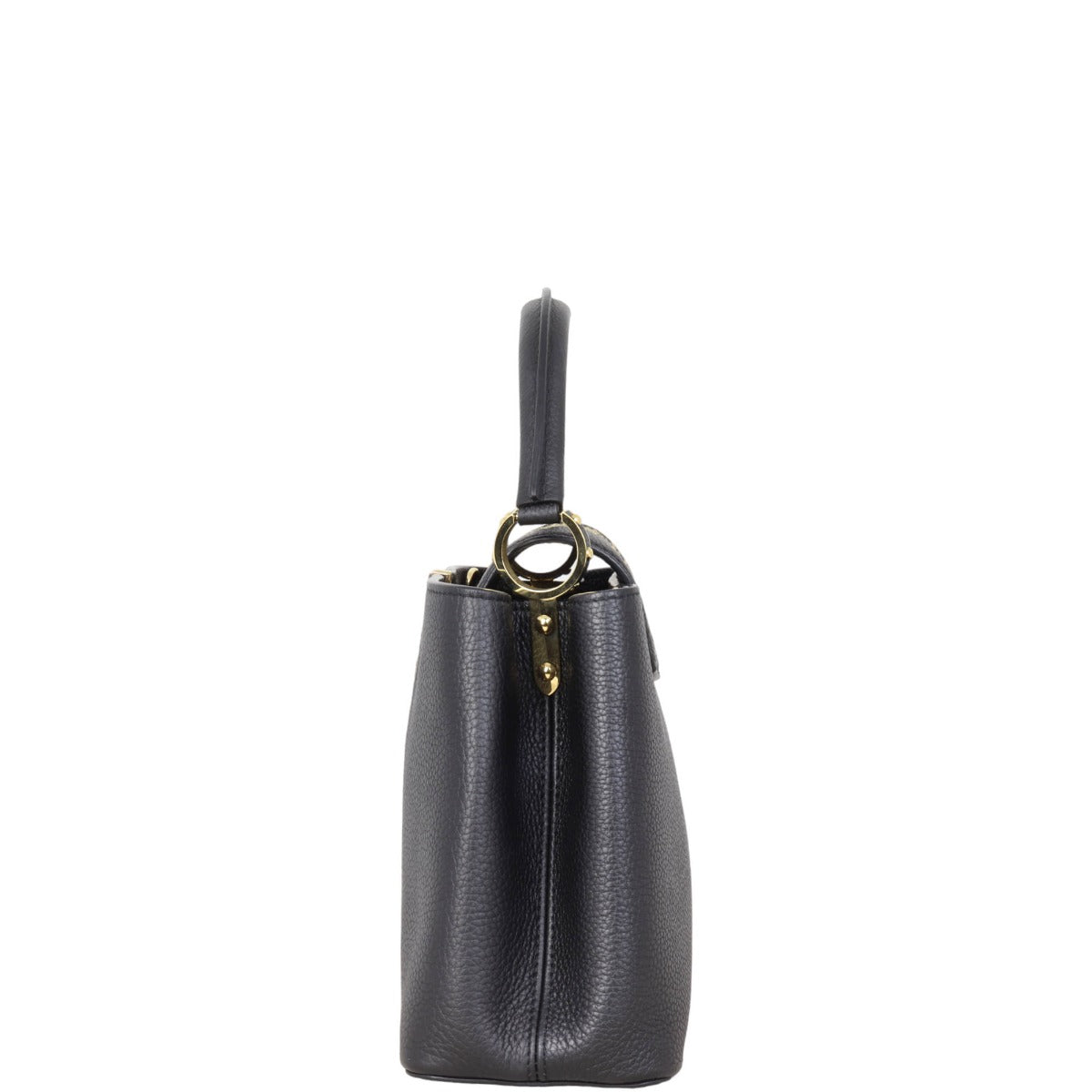 Louis Vuitton Capucines PM Python Studded