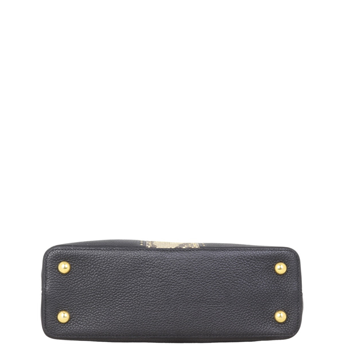 Louis Vuitton Capucines PM Python Studded