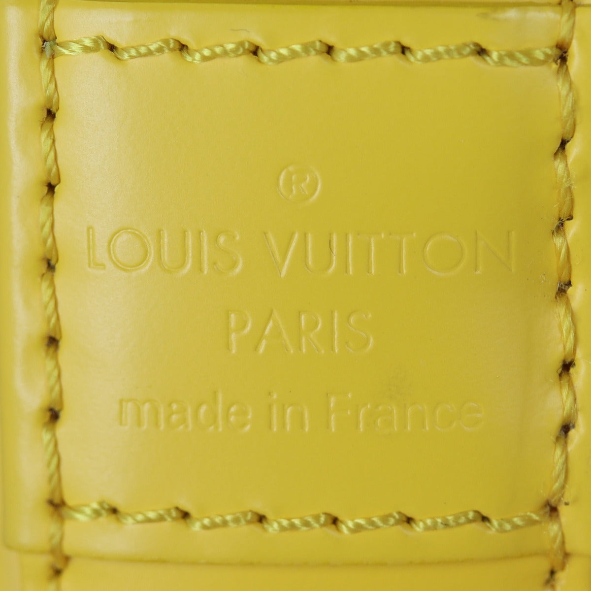 Louis Vuitton Alma PM Epi | Yellow
