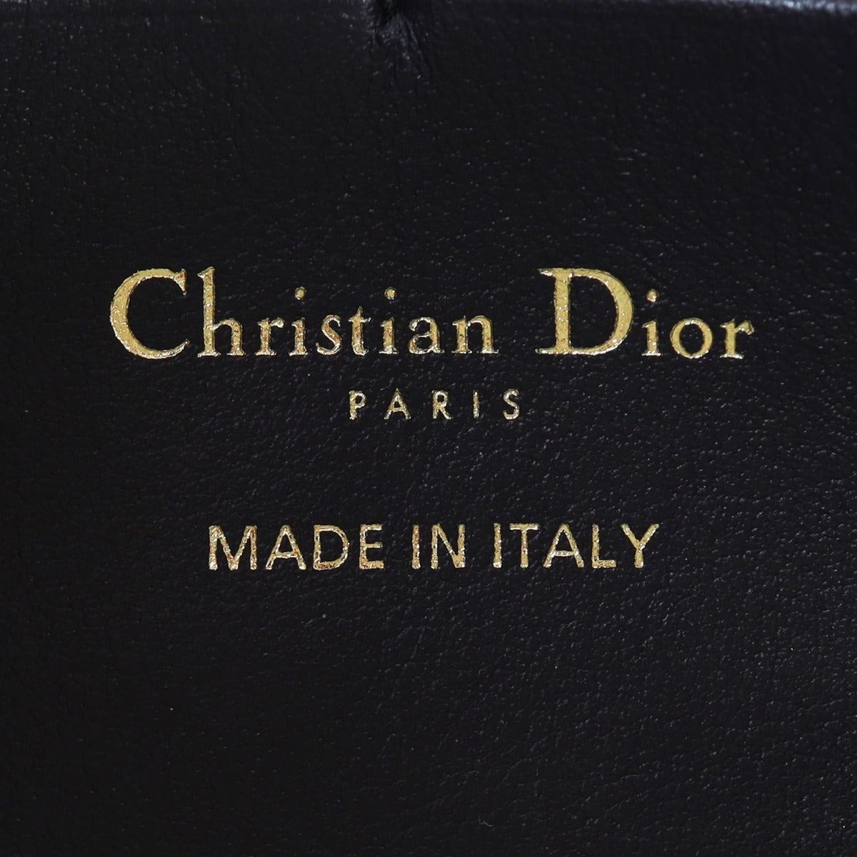 Dior Saddle Pouch Wallet on Chain Oblique