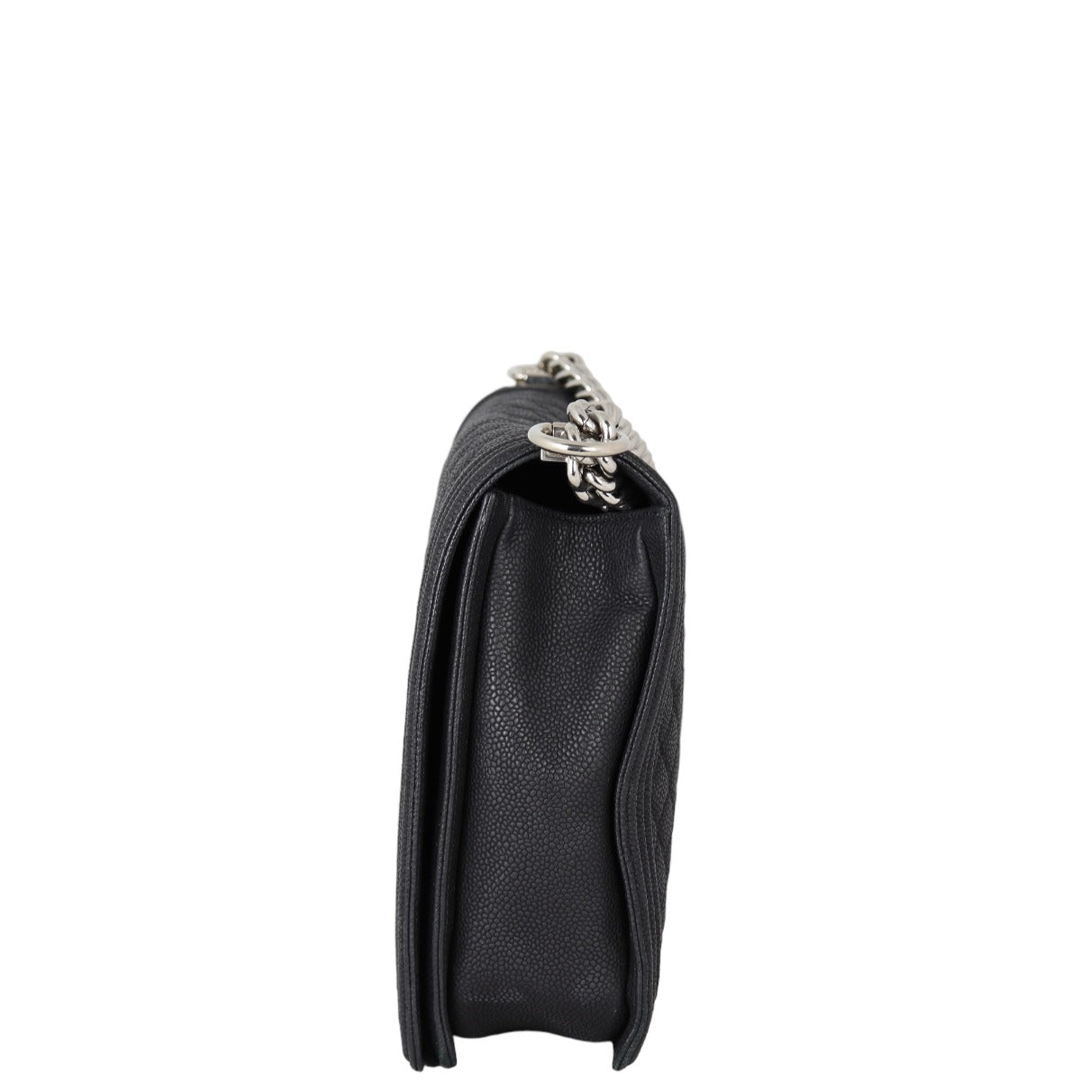 Chanel Boy Large | Silver Hardware