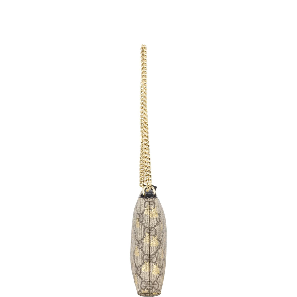 Gucci GG Supreme Monogram Bees Chain Pouch