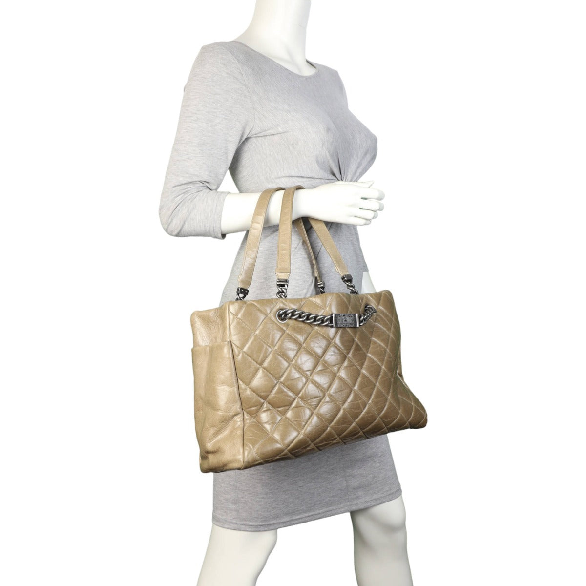 Chanel Chain Shopping Tote