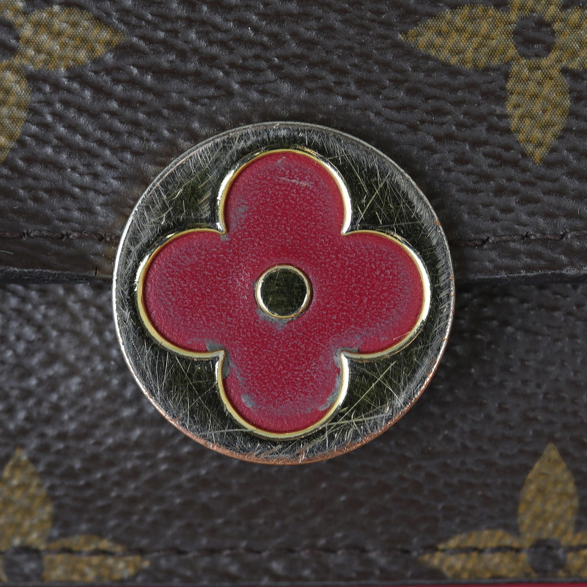 Louis Vuitton Flore Chain Wallet Monogram