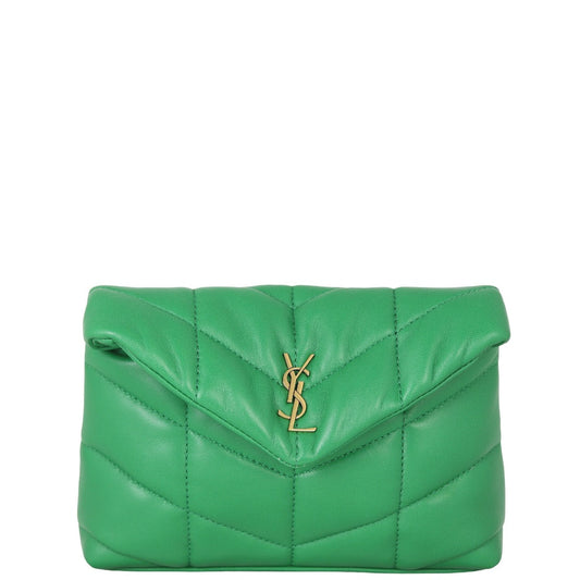 Saint Laurent Puffer Pouch