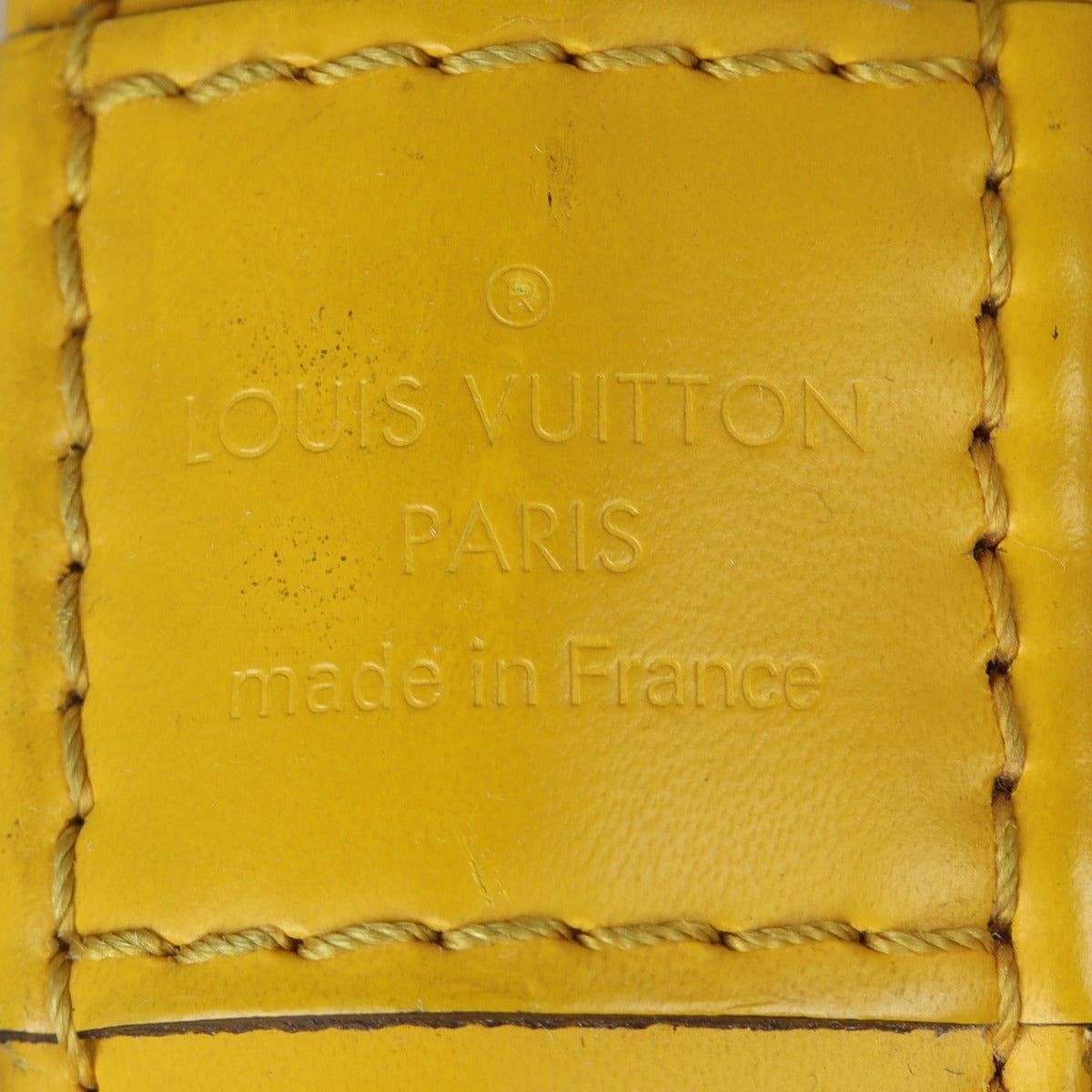 Louis Vuitton Alma MM Epi | Yellow