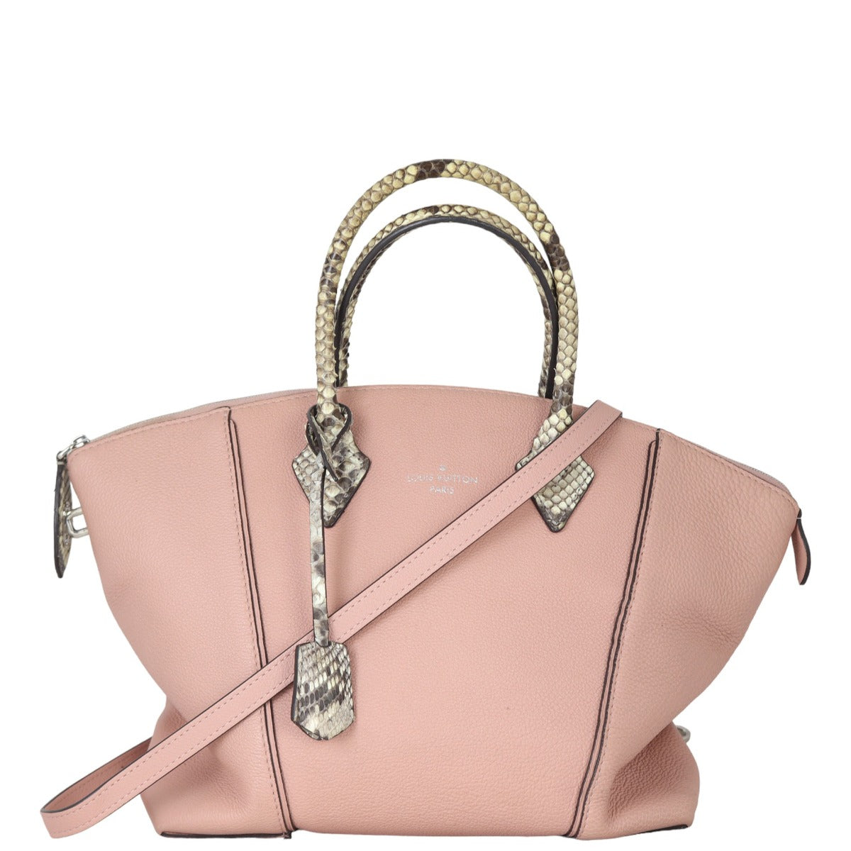 Louis Vuitton Soft LockIt MM Python