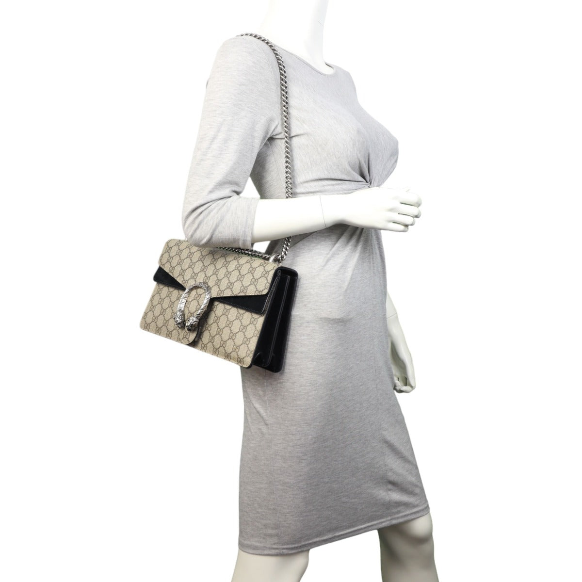 Gucci Dionysus GG Supreme Small Shoulder Bag