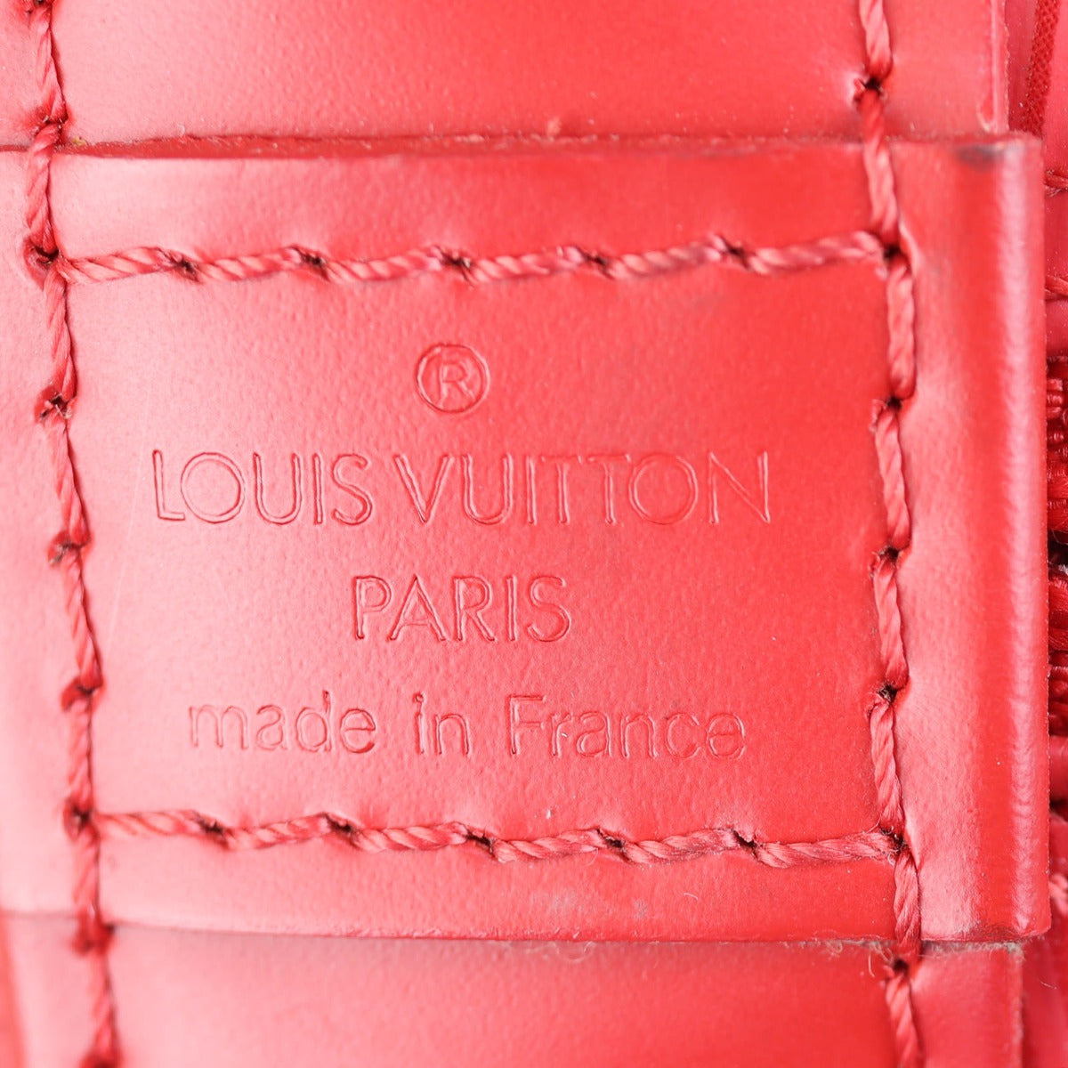 Louis Vuitton Alma PM Epi | Red