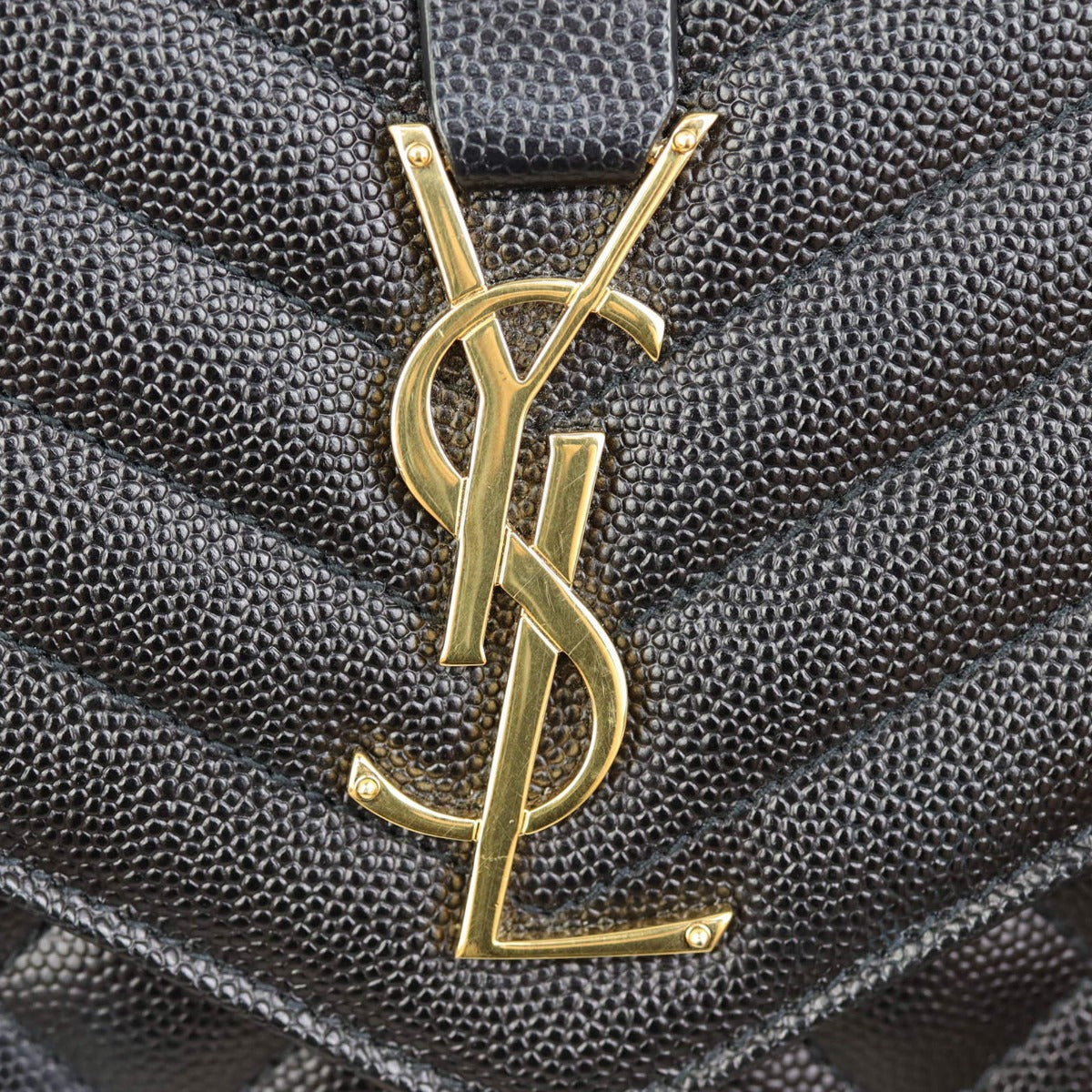 Saint Laurent Monogram Mix Matelasse Envelope Wallet on Chain