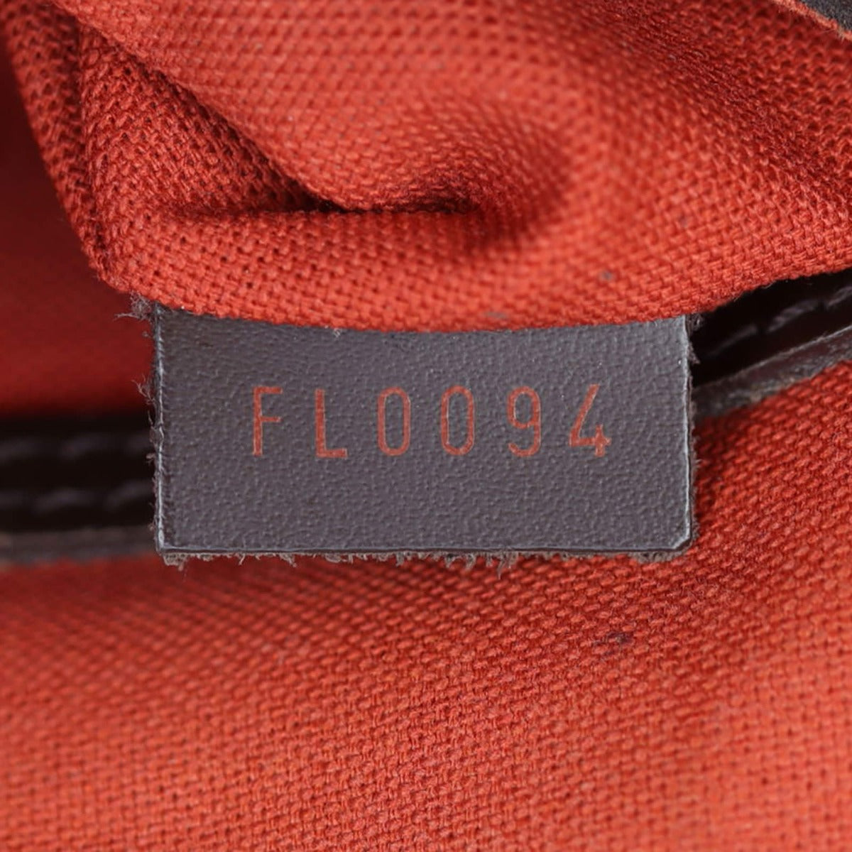 Louis Vuitton Alma PM Damier Ebene | Vintage Red Textile