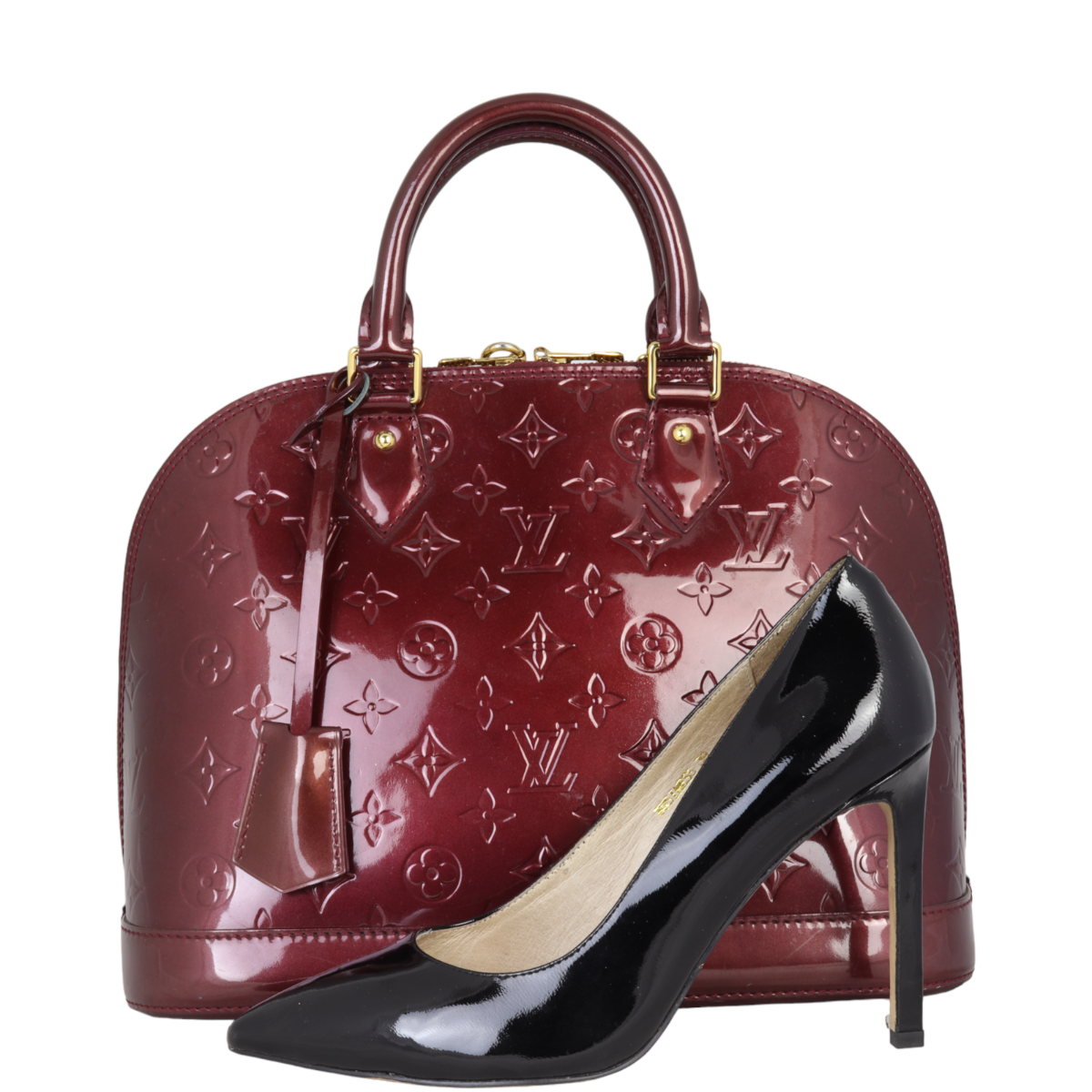 Louis Vuitton Alma PM Monogram Vernis | Amarante