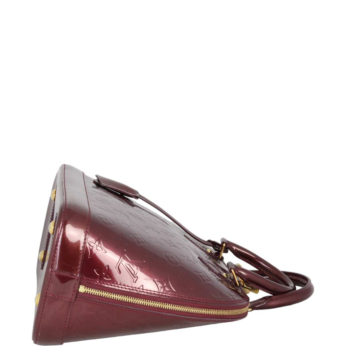Louis Vuitton Alma PM Monogram Vernis | Amarante