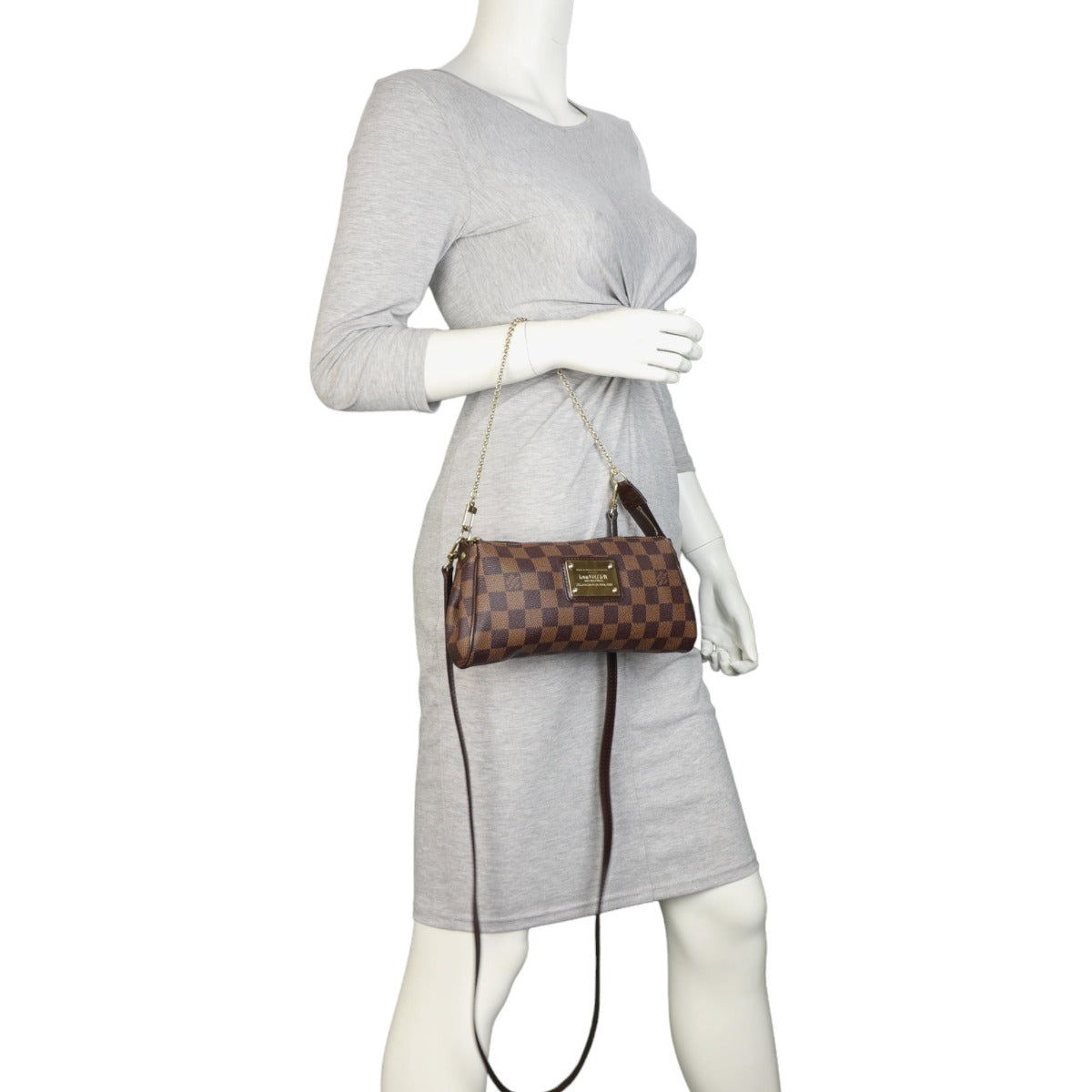 Louis Vuitton Eva Pochette Damier Ebene