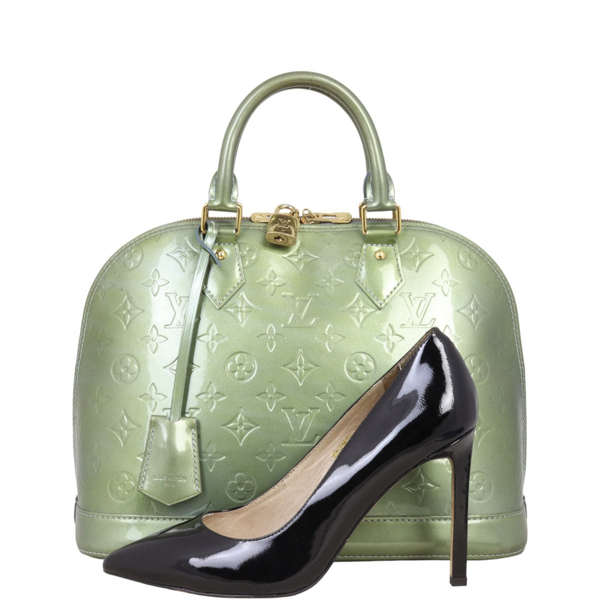 Louis Vuitton Alma PM Monogram Vernis | Vert Bronze