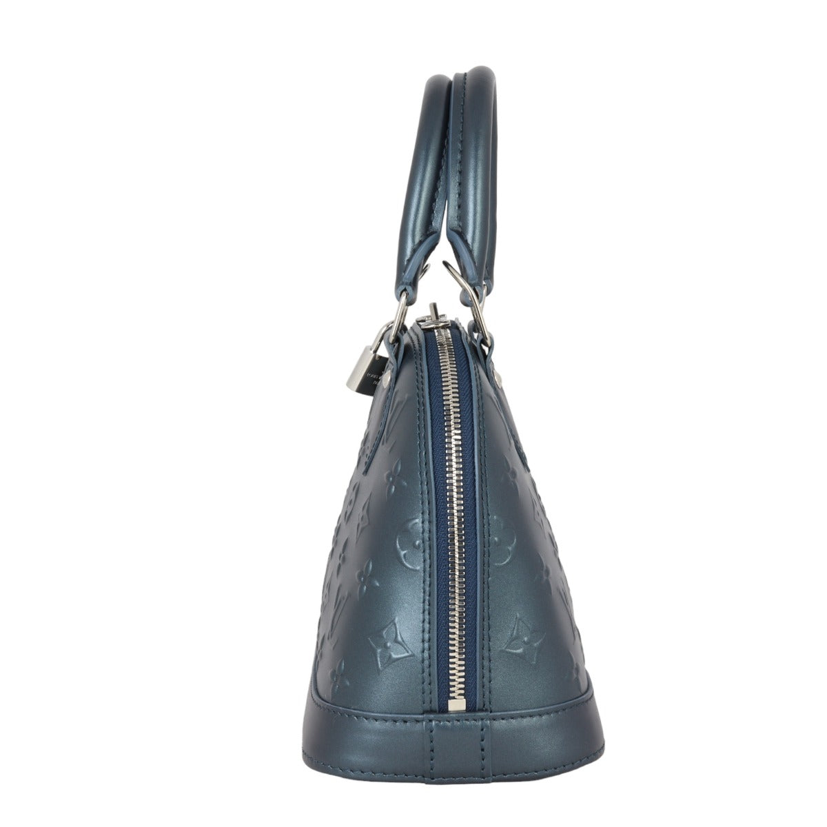 Louis Vuitton Alma BB Monogram Metallic Calfskin
