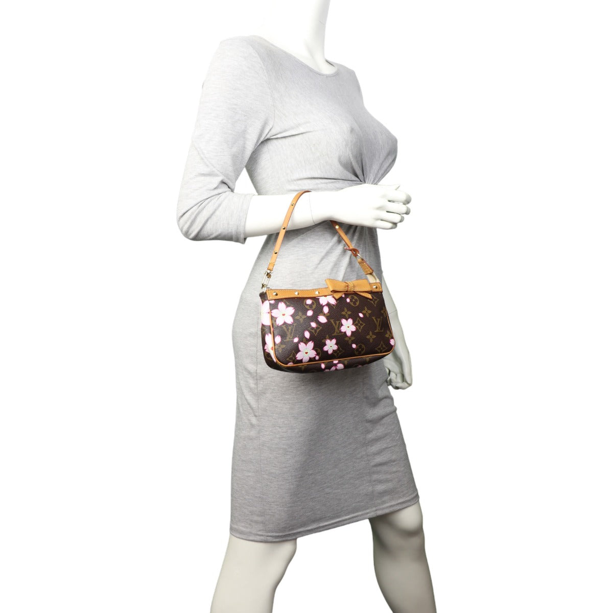 Louis Vuitton Pochette Accessoires Monogram Cherry Blossom