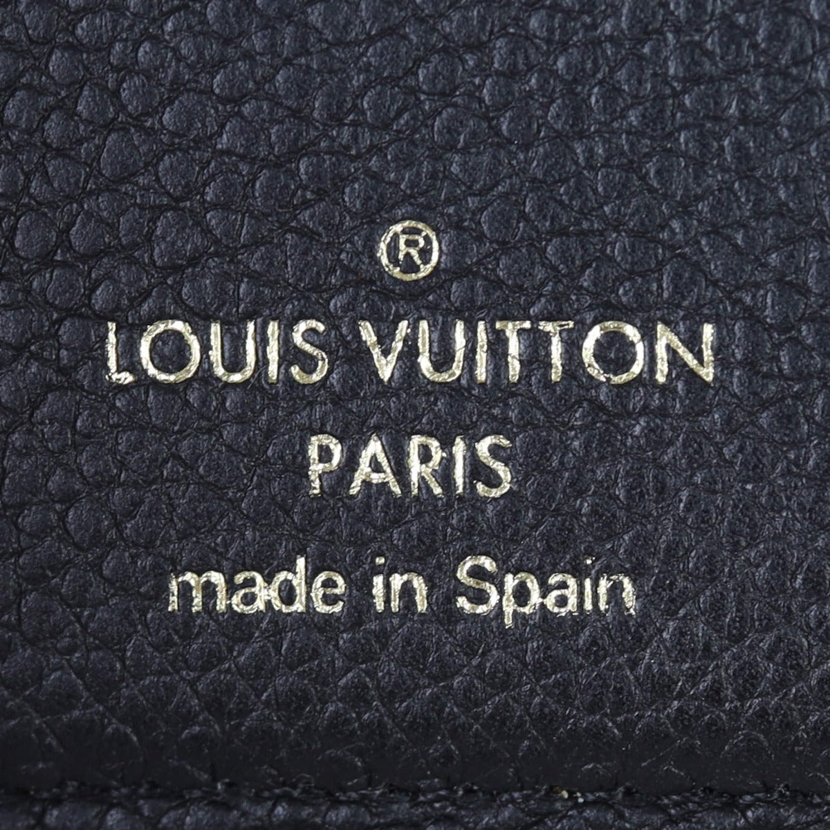 Louis Vuitton Pallas Compact Wallet Monogram Noir