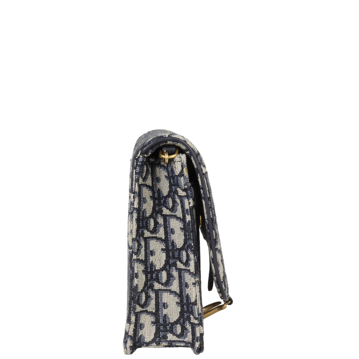 Dior Saddle Pouch Wallet on Chain Oblique