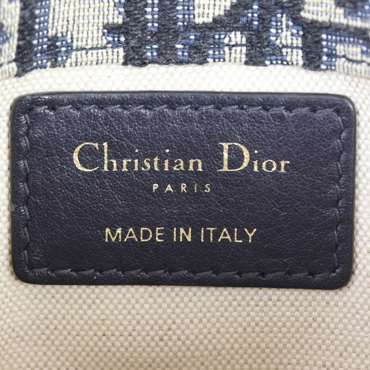 Dior Saddle Oblique Belt Bag with Embroidered Strap