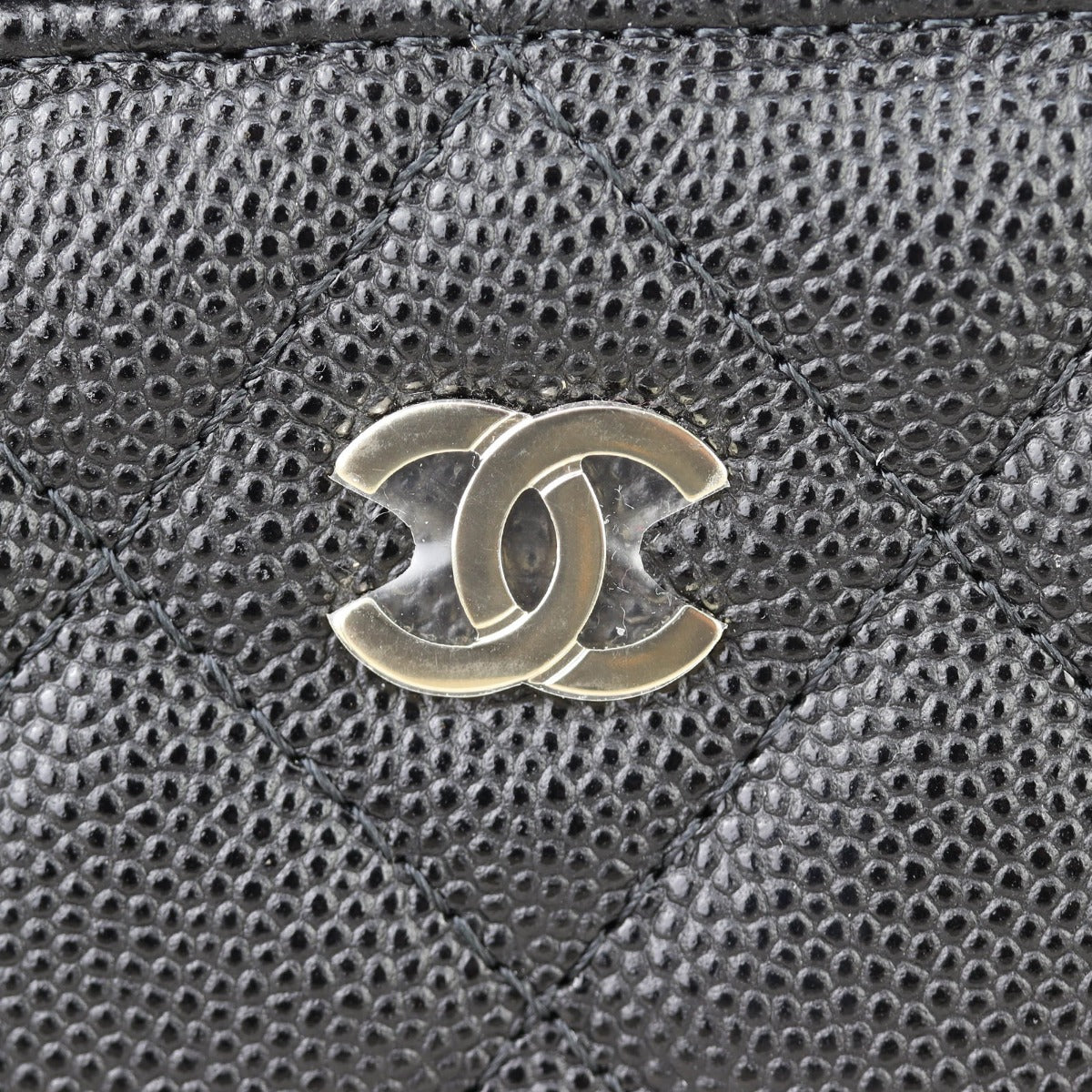 Chanel Vanity Case with Chain | Gold Hardware