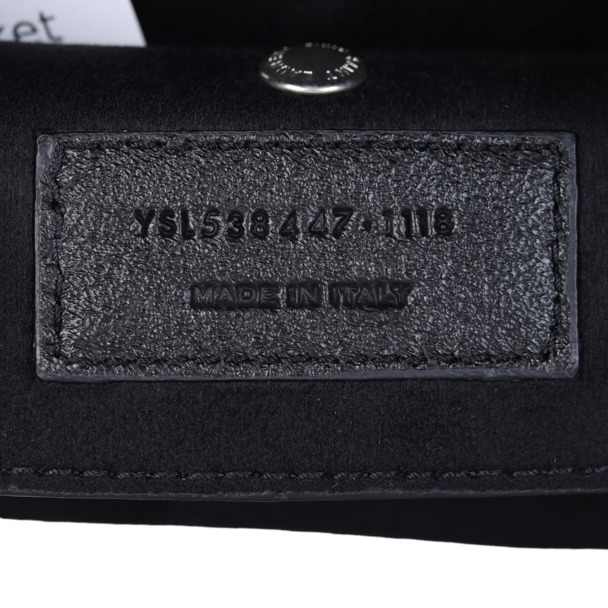 Saint Laurent Teddy Bucket Bag Small