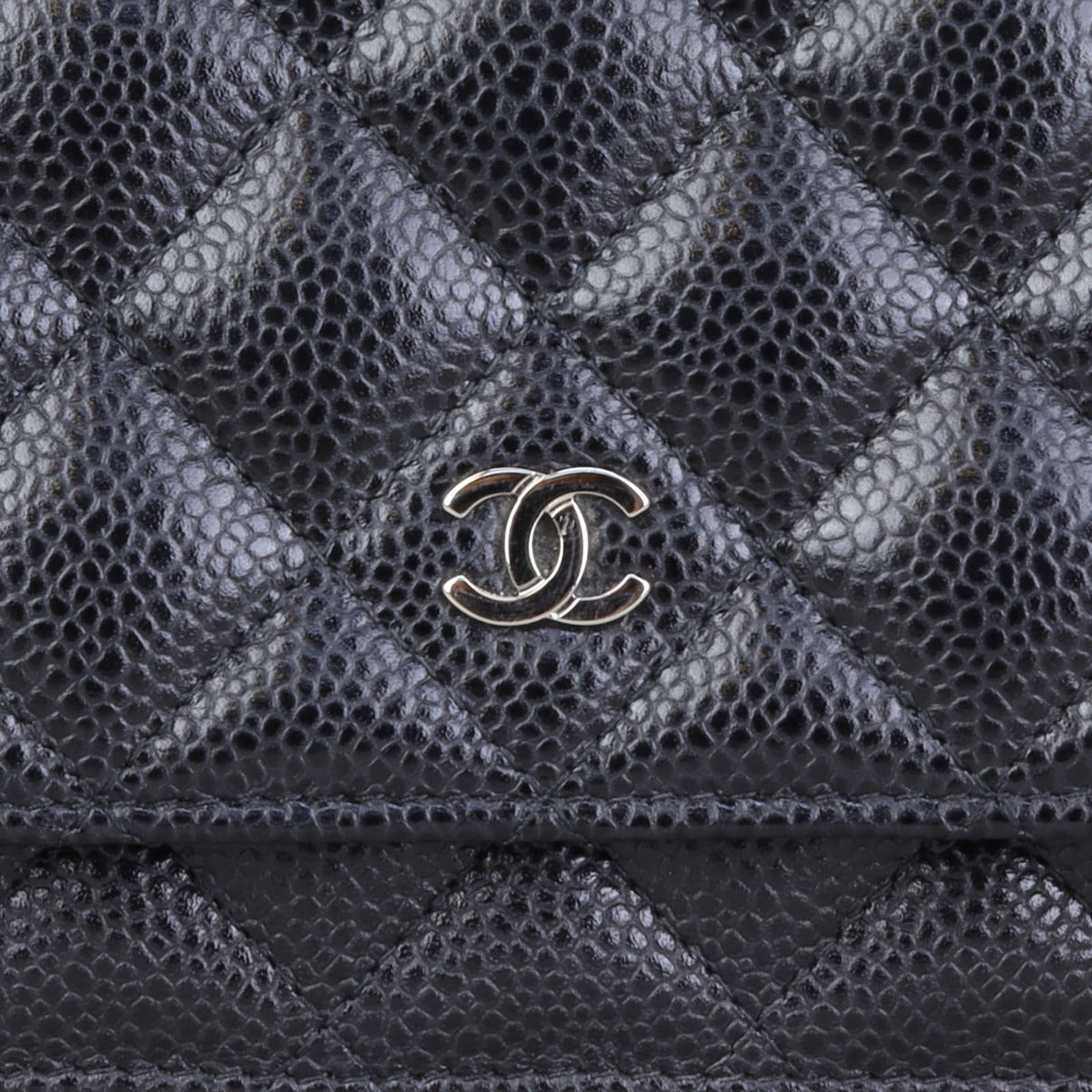 Chanel Classic Wallet on Chain | Caviar Leather