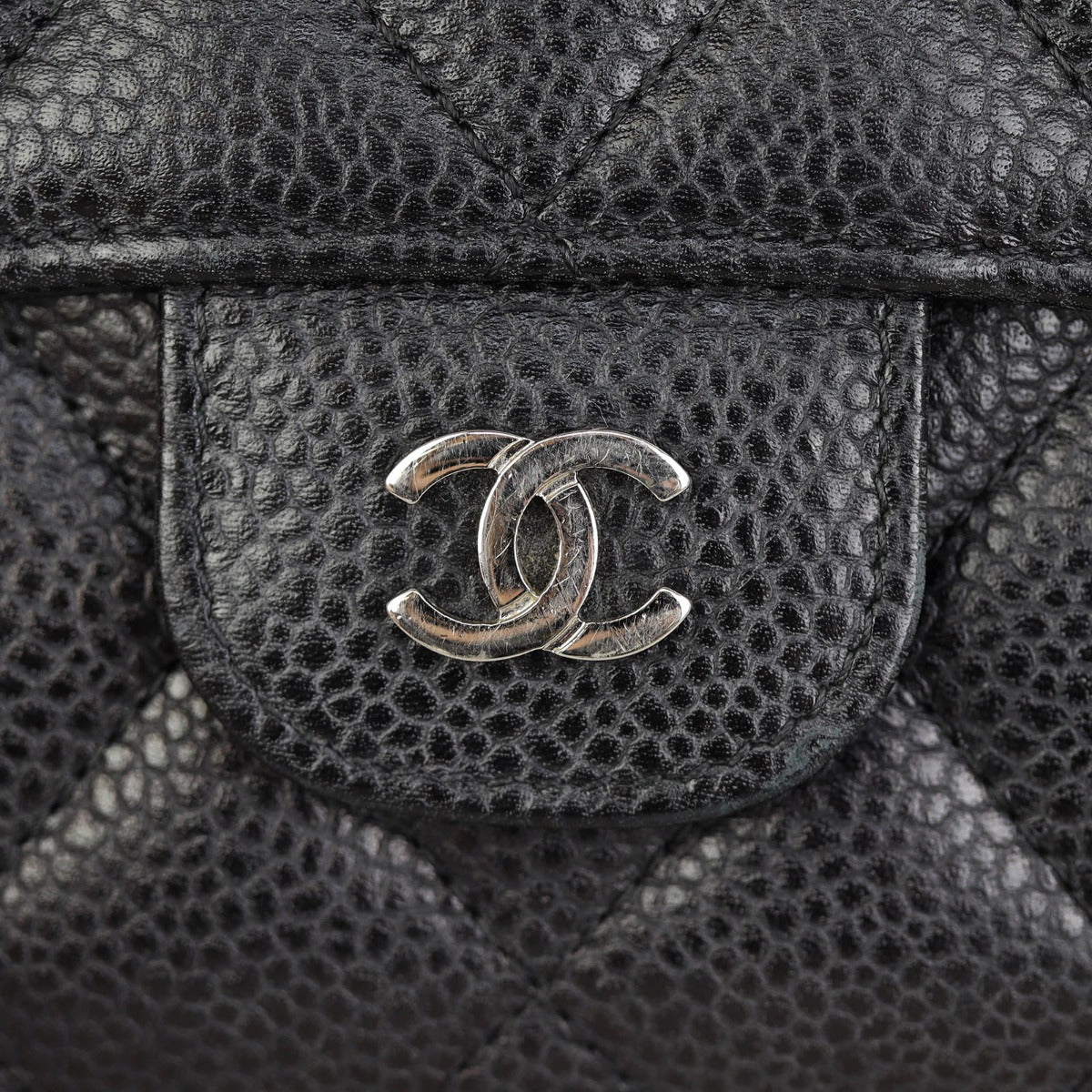 Chanel Classic Flap Long Wallet | Silver Tone Hardware