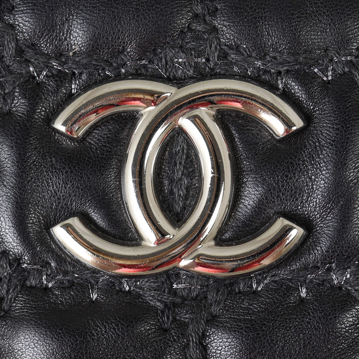 Chanel CC Tweed on Stitch Tote