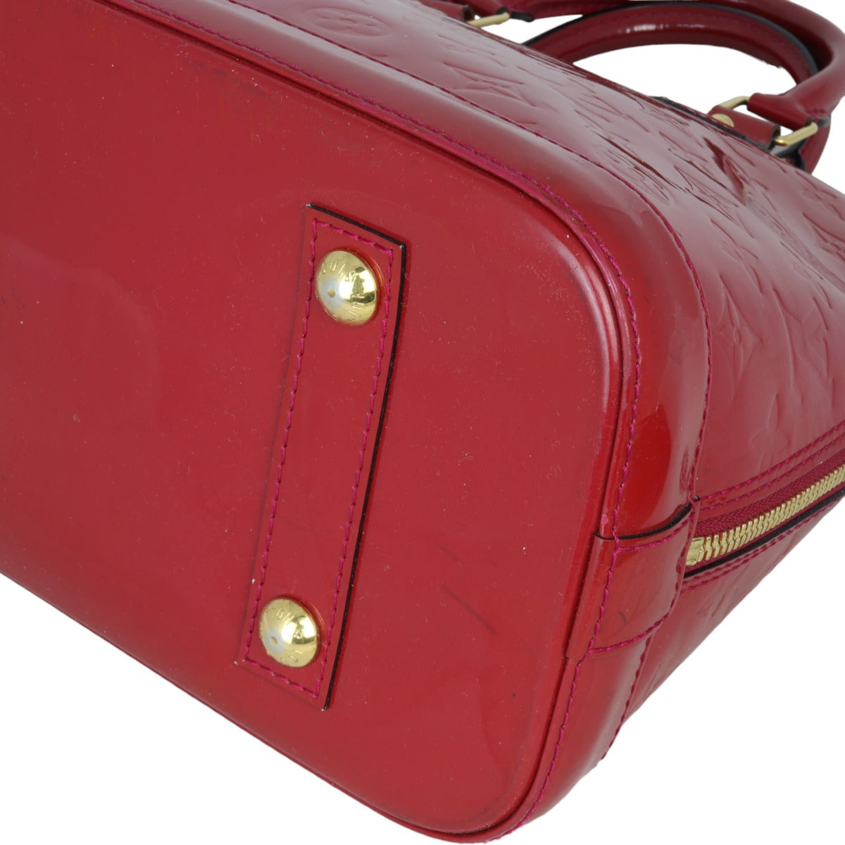 Louis Vuitton Alma PM Monogram Vernis | Raspberry