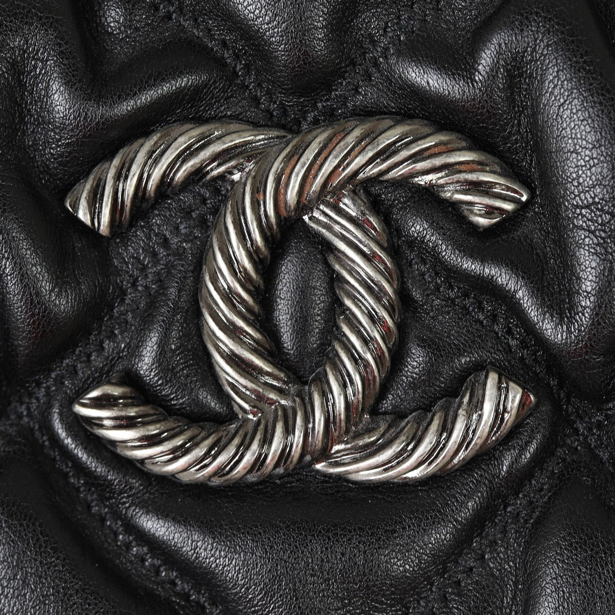 Chanel Bubble Quilt Accordion Flap Bag