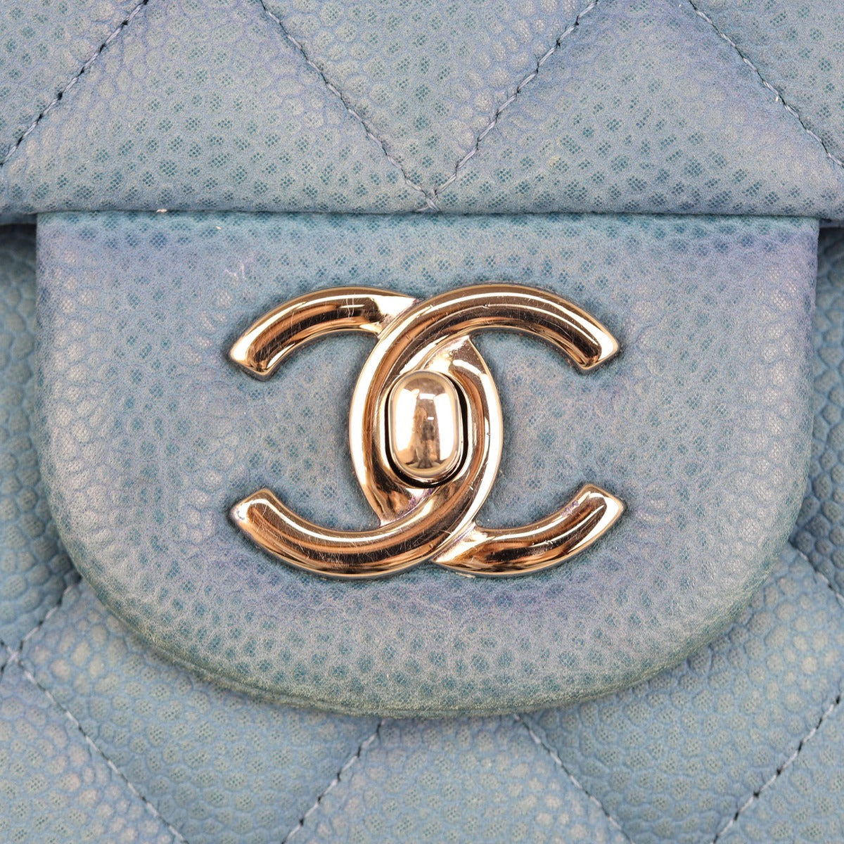 Chanel Classic Double Flap Jumbo | Blue