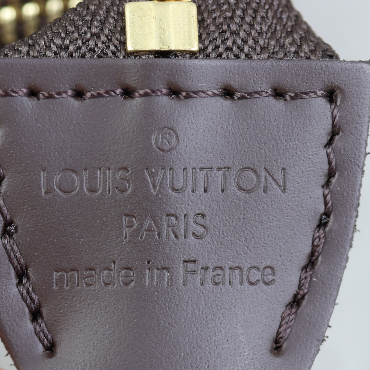 Louis Vuitton Mini Pochette Accessories Damier Ebene