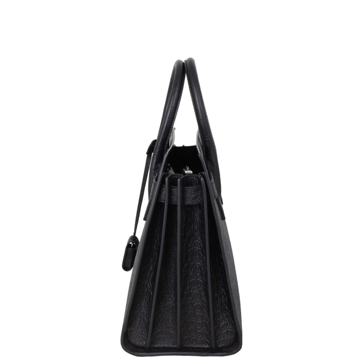 Saint Laurent Sac de Jour Small Croc-Embossed