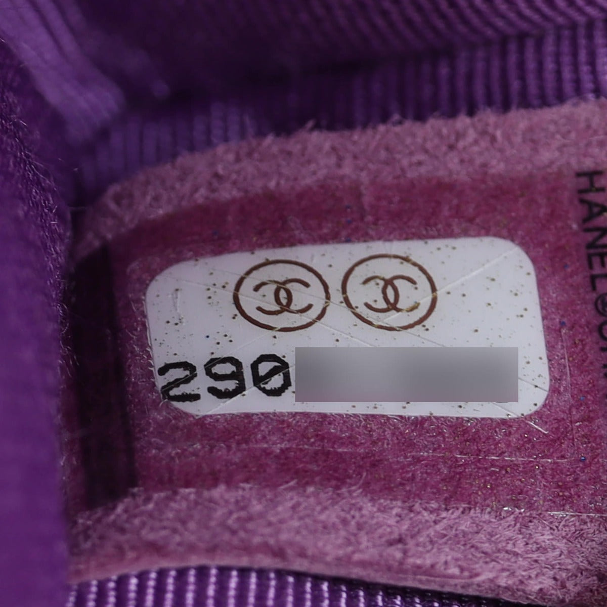 Chanel Boy Old Medium | Purple