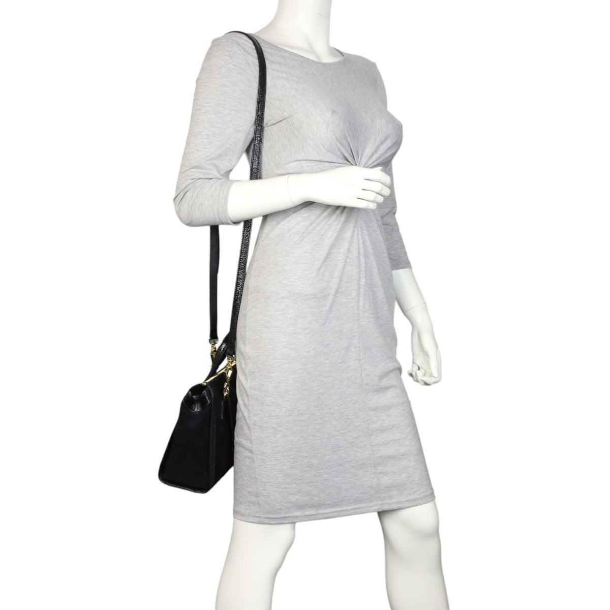 Gucci Ophidia Suede Tote Bag