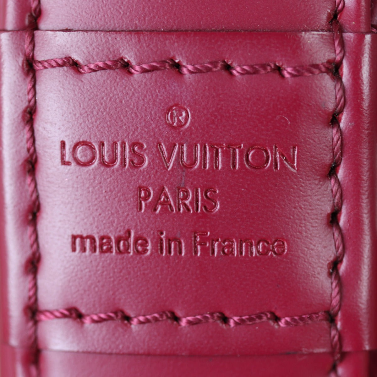 Louis Vuitton Alma BB Epi | Raspberry Red