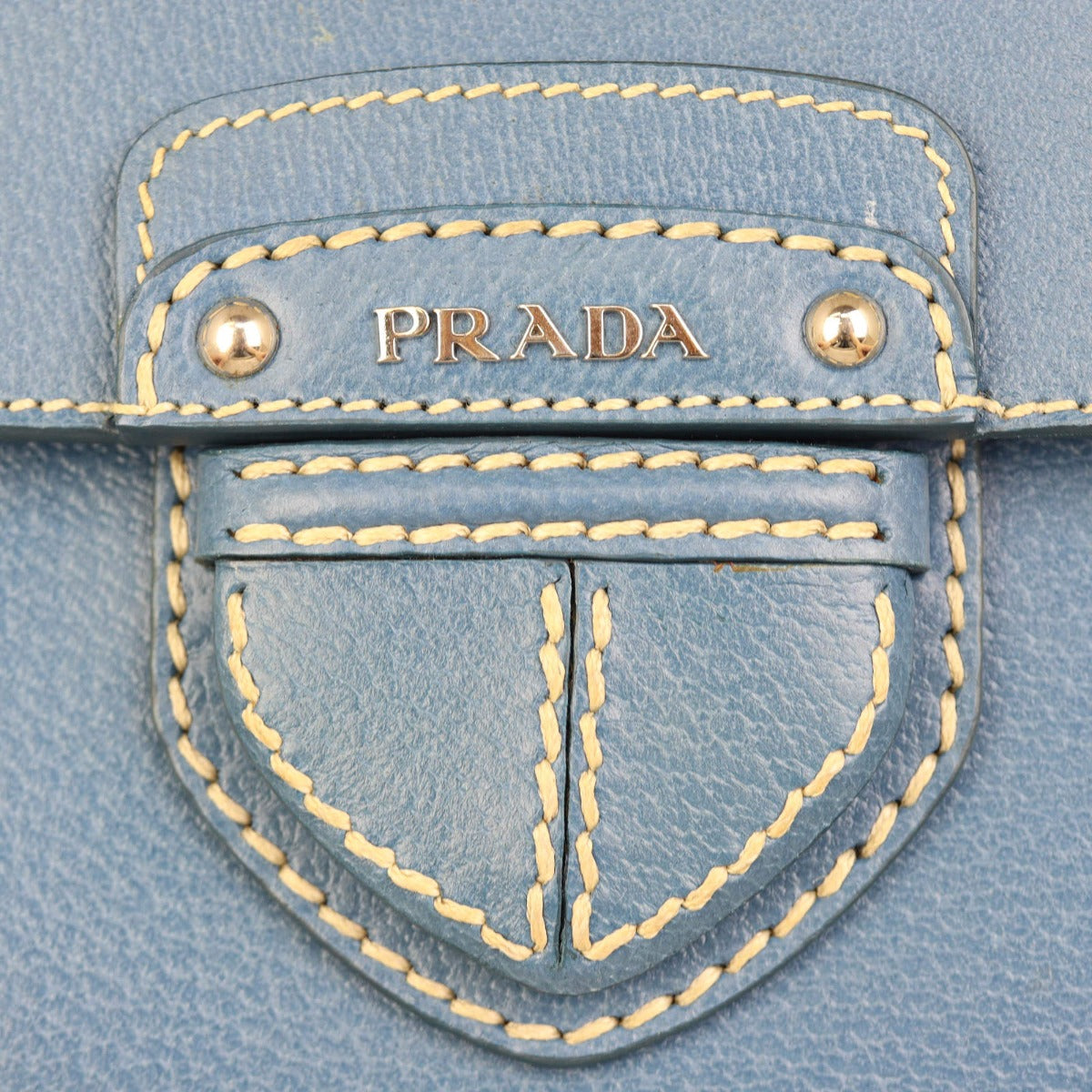 Prada Verde Cinghiale Flap Messenger Bag