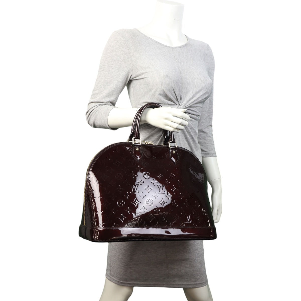 Louis Vuitton Alma GM Monogram Vernis | Amarante