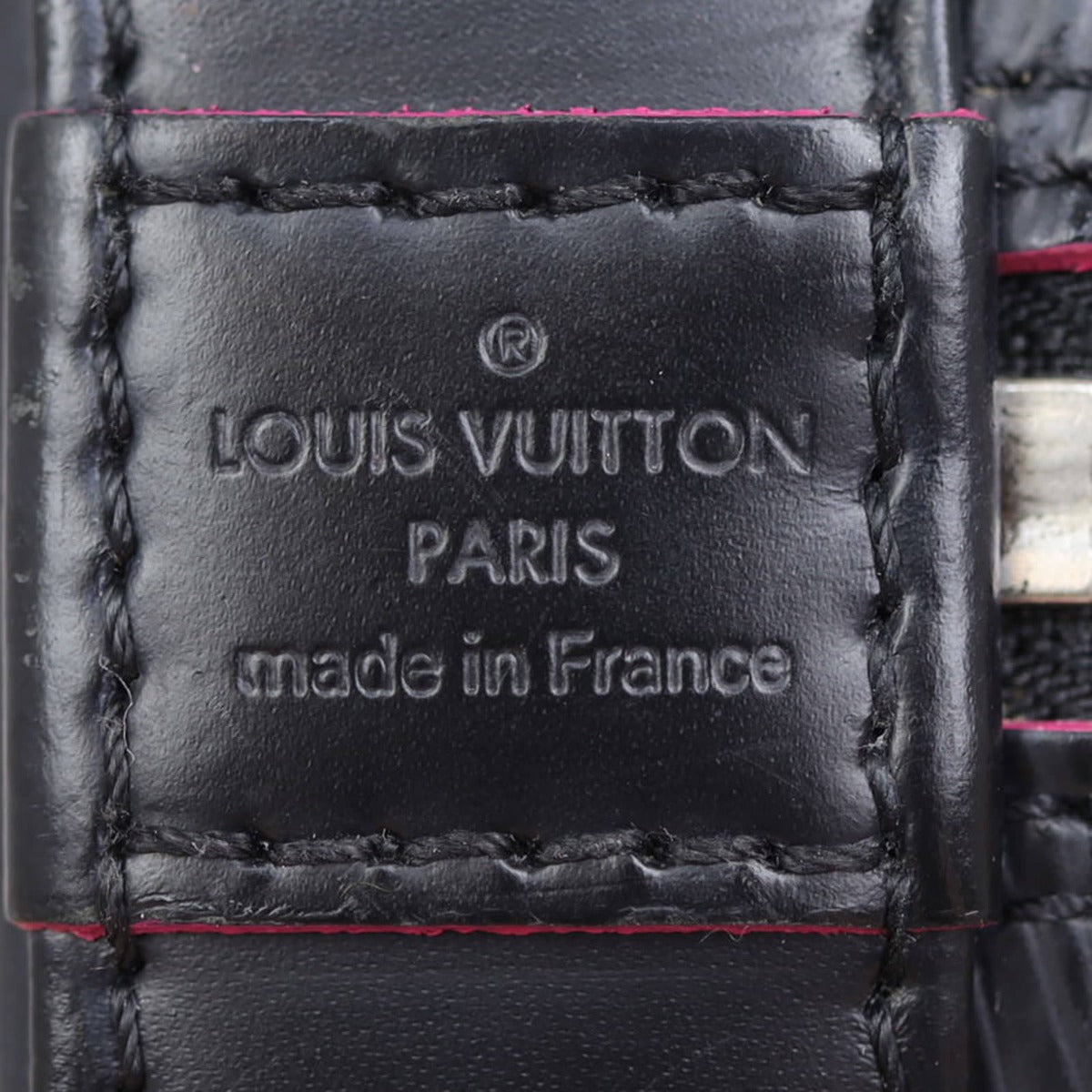 Louis Vuitton Alma BB Epi | Silver Tone Hardware