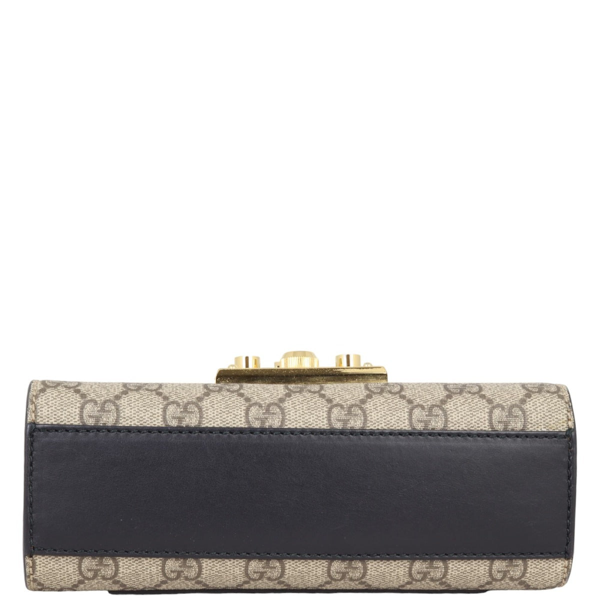 Gucci GG Supreme Padlock Small Shoulder Bag