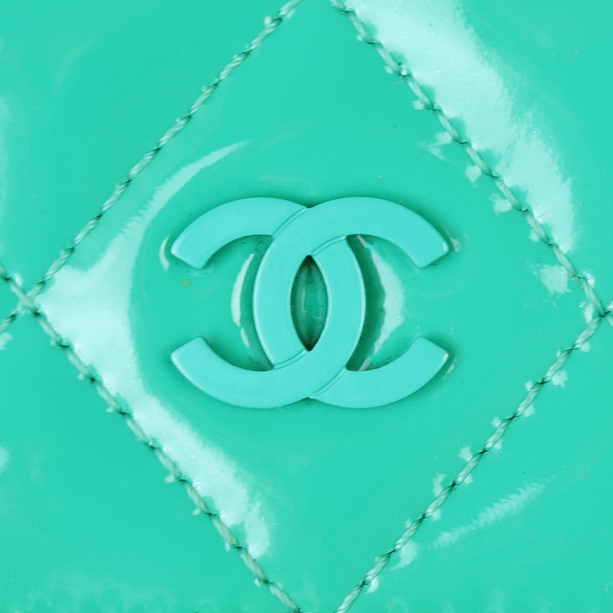 Chanel CC Compact Wallet Patent