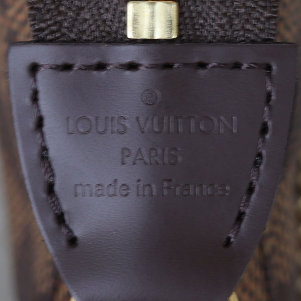 Louis Vuitton Mini Pochette Accessoires Damier Ebene