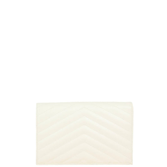 Saint Laurent Cassandre Envelope Chain Wallet